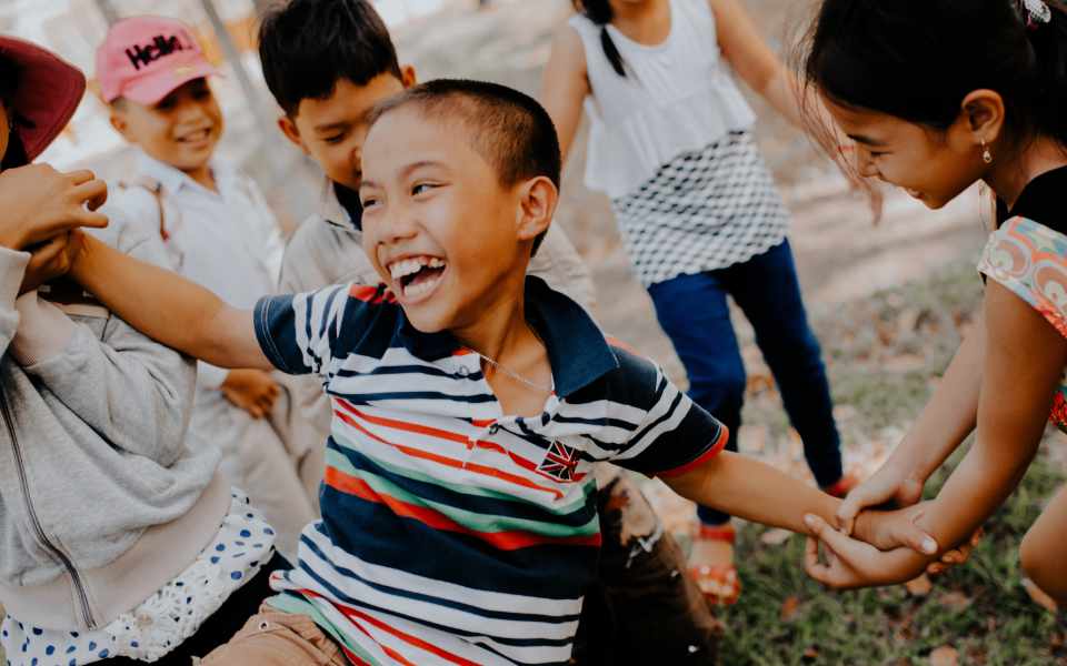 children playing